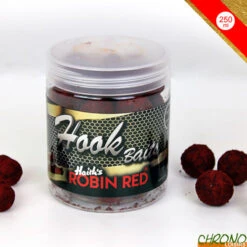 Bouillettes + Dumbells Pro Elite Baits Gold Hard Robin Red 250ml