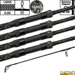 Canne Starbaits M3 Dark Night 50mm 12' 3.5lbs (les 4)