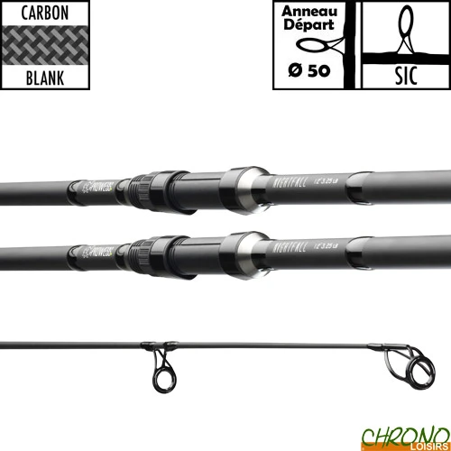 Canne Prowess Nightfall 50mm 13' 3.5lbs (les 2) 1 Canne Prowess Nightfall 50mm 13' 3.5lbs (les 2)