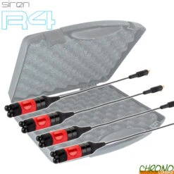 Coffret Nash 4 Hangers Siren Night Glo Bobbins Small Rouge