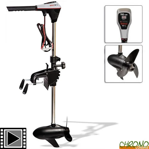 Moteur Electrique Rhino BLX 110lbs 24V 1 Moteur Electrique Rhino BLX 110lbs 24V