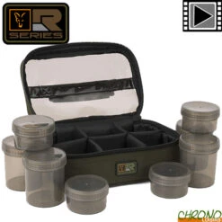 Trousse à Booster Fox R-Series HookBait Bag + 8 Pots