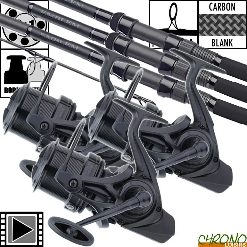 Ensemble Daiwa New Emblem Carp 10' 3.5lbs 35 SCW (les 3) 1 Ensemble Daiwa New Emblem Carp 10' 3.5lbs 35 SCW (les 3)