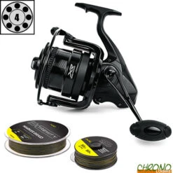 Moulinet Avid Carp XR Spod Marker + Tresse Marker + Shock