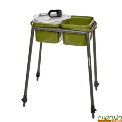 Trépied D'Amorçage Starbaits STB Plateforme + 2 Seaux