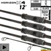 Canne Fox Horizon X4 50mm 12' 3.5lbs (les 4)