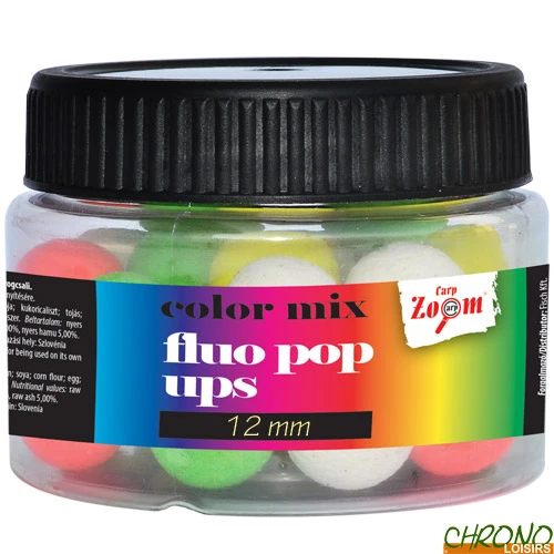 Pop Ups Carp Zoom Fluo Colour Mix Neutre 1 Pop Ups Carp Zoom Fluo Colour Mix Neutre