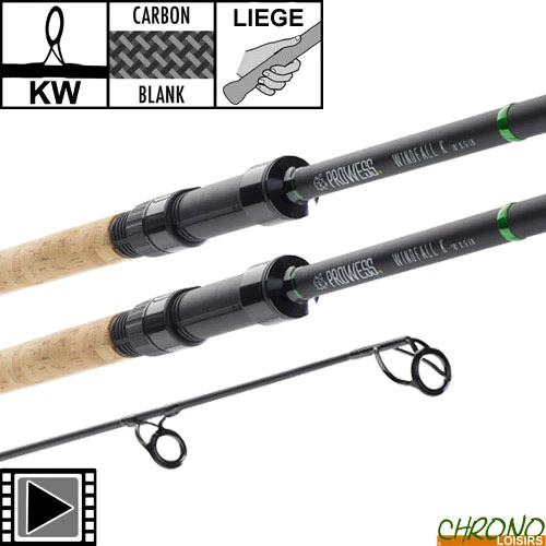Canne Prowess Windfall K 10' 3.5lbs Full Cork (les 2) 1 Canne Prowess Windfall K 10' 3.5lbs Full Cork (les 2)