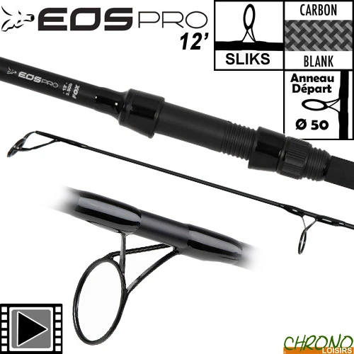 Canne Fox EOS Pro 50mm 12' 3.5lbs 1 Canne Fox EOS Pro 50mm 12' 3.5lbs