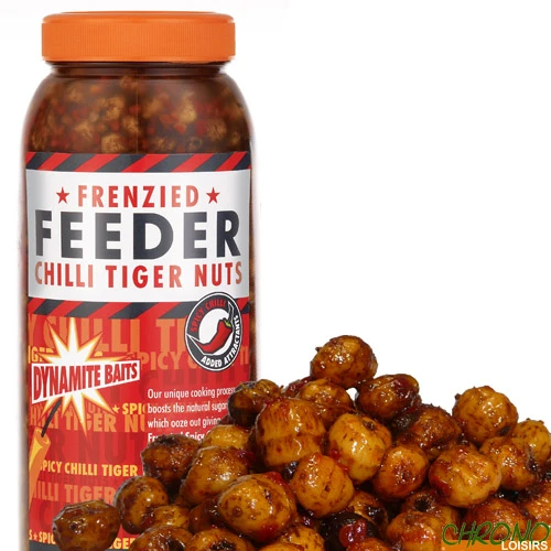 Graines Dynamite Baits Frenzied Feeder Chilli Tiger Nuts 2.5L 1 Graines Dynamite Baits Frenzied Feeder Chilli Tiger Nuts 2.5L