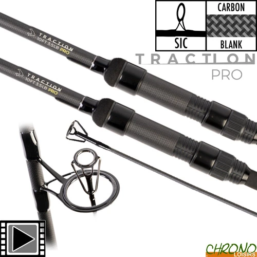 Canne Avid Carp Traction Pro 10' 3.5lbs Slim Shrink (les 2) 1 Canne Avid Carp Traction Pro 10' 3.5lbs Slim Shrink (les 2)