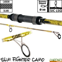 Canne Carp Design Slim Fighter Camo 50mm 13' 3.5lbs