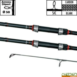 Canne Carp Zoom Scirocco Carp 50mm 13’ 3.5lbs (les 2)