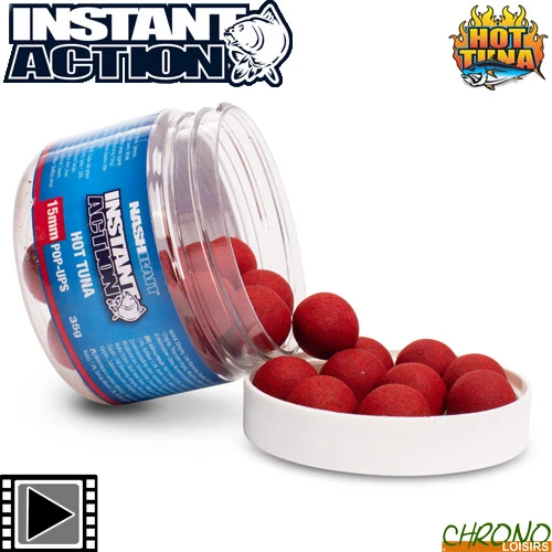 Pop Ups Nash Instant Action Hot Tuna 15mm 35g 1 Pop Ups Nash Instant Action Hot Tuna 15mm 35g