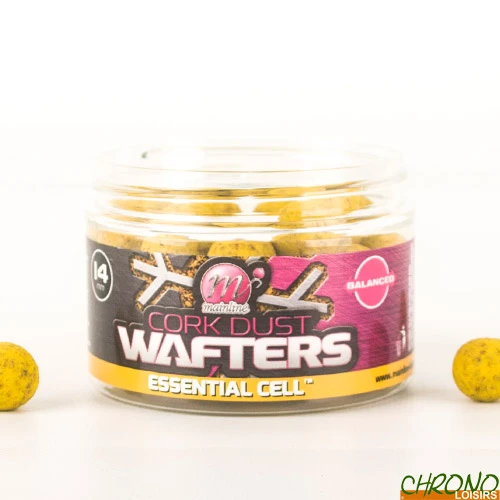 Bouillettes Equilibrées Mainline Cork Dust Wafters Essential Cell 14mm 1 Bouillettes Equilibrées Mainline Cork Dust Wafters Essential Cell 14mm