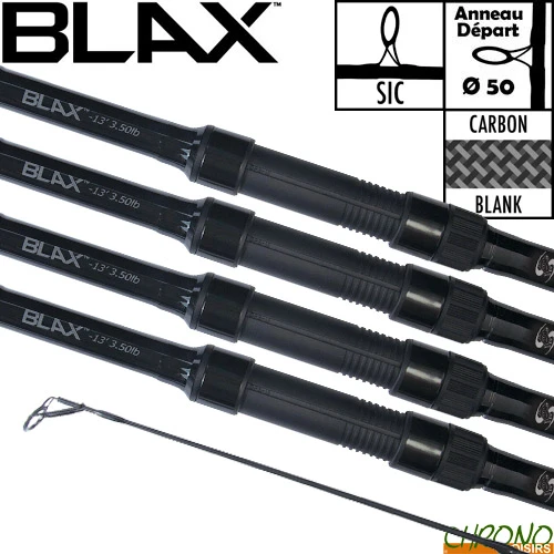 Canne Carp Spirit Blax 50mm 13' 3.5lbs (les 4) 1 Canne Carp Spirit Blax 50mm 13' 3.5lbs (les 4)