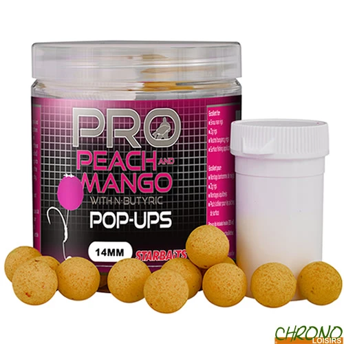Pop Ups Starbaits Probiotic Peach & Mango 14mm 60g 1 Pop Ups Starbaits Probiotic Peach & Mango 14mm 60g