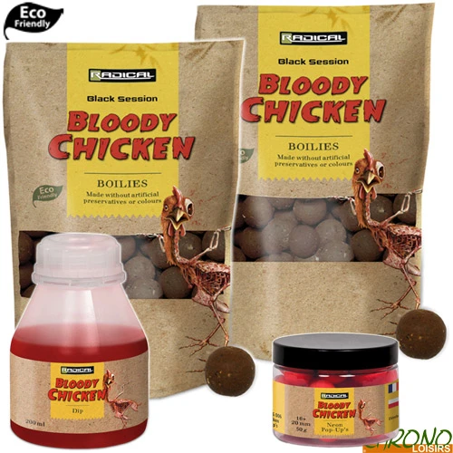 Pack Appâts Radical Bloody Chicken 1 Pack Appâts Radical Bloody Chicken