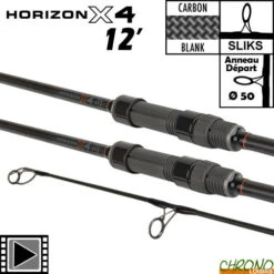 Canne Fox Horizon X4 50mm 12' 3.5lbs (les 2)