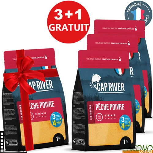 Stick Mix Cap River Peche Poivre 1kg (x3) 1 Stick Mix Cap River Peche Poivre 1kg (x3)