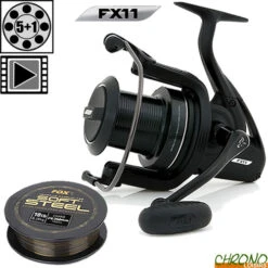 Moulinet Fox New FX11 + Soft Steel Adaptive Camou 0.35mm