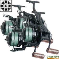 Moulinet Prowess Insedia 8004 + Tresse (les 4)