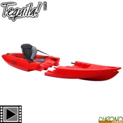 Kayak Point 65°N Tequila GTX Solo Sit-On-Top Modulable Rouge 1 Place