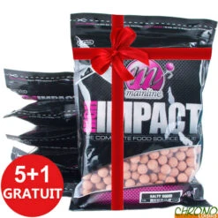 Bouillettes Mainline High Impact Salty Squid 15mm 1kg (x5)