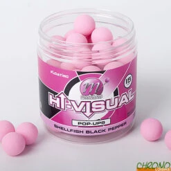 Pop Ups Mainline Washed Out Pink - Shellfish Black Pepper 15mm 250ml