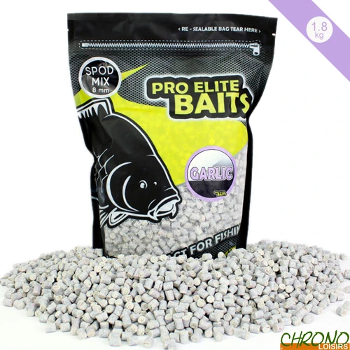 Pellets Pro Elite Baits Garlic Spod Mix 8mm 1.8kg 1 Pellets Pro Elite Baits Garlic Spod Mix 8mm 1.8kg
