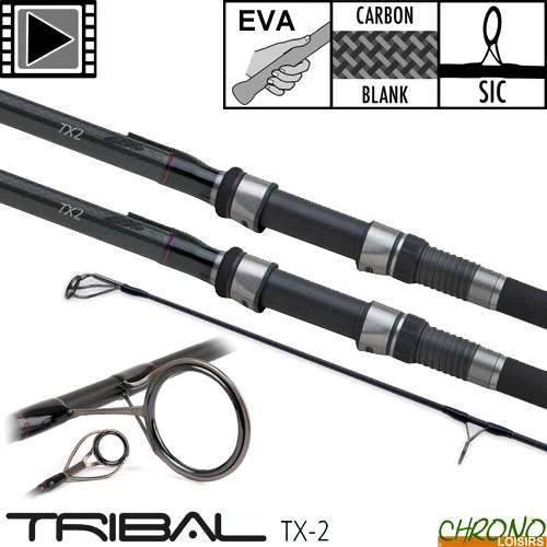 Canne Shimano Tribal TX-2 Stalker 9' 3lbs (les 2) 1 Canne Shimano Tribal TX-2 Stalker 9' 3lbs (les 2)