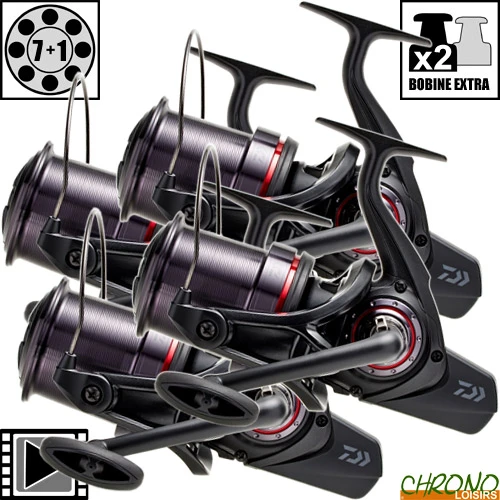 Moulinet Daiwa Whisker 45 SCW QD OT (les 4) 1 Moulinet Daiwa Whisker 45 SCW QD OT (les 4)