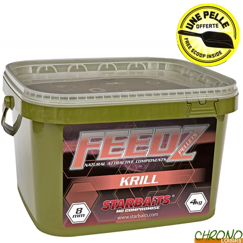 Pellets Starbaits Feedz Krill 8mm 4kg 1 Pellets Starbaits Feedz Krill 8mm 4kg