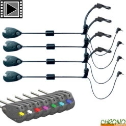 Coffret Carp Spirit 4 Balanciers Lumineux X7 Led Swing