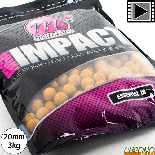 Bouillettes Mainline High Impact Essential IB 20mm 3kg 1 Bouillettes Mainline High Impact Essential IB 20mm 3kg