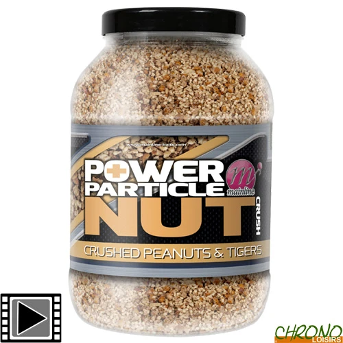 Graines Mainline Power Plus Particules Nut Crush 3kg 1 Graines Mainline Power Plus Particules Nut Crush 3kg