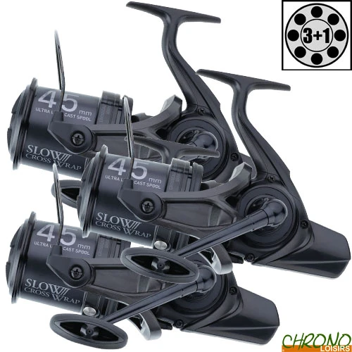 Moulinet Daiwa Crosscast Carp 45 (les 3) 1 Moulinet Daiwa Crosscast Carp 45 (les 3)