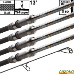 Canne Prowess Claymore LGD 50mm 13' 3.75lbs (les 4)