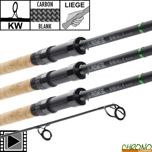 Canne Prowess Windfall K 10' 3.5lbs Full Cork (les 3) 1 Canne Prowess Windfall K 10' 3.5lbs Full Cork (les 3)