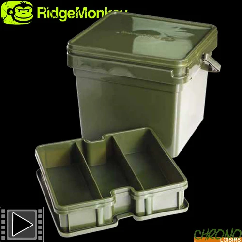 Seau RidgeMonkey Compact Bucket System 7.5L 1 Seau RidgeMonkey Compact Bucket System 7.5L