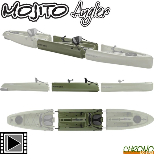 Kayak Point 65°N Mojito Angler Section Supplémentaire Vert 1 Kayak Point 65°N Mojito Angler Section Supplémentaire Vert