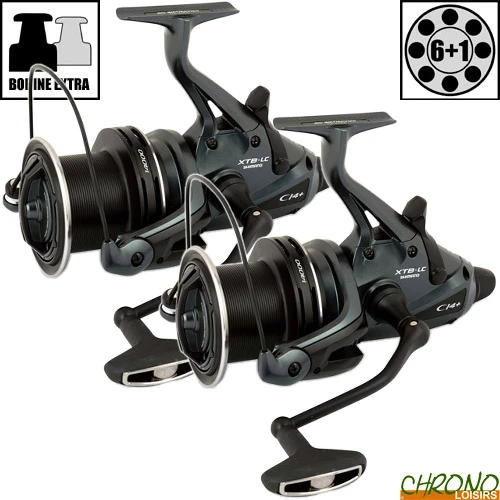 Moulinet Shimano Débrayable Medium Baitrunner CI4+ XT-B LC (les 2) 1 Moulinet Shimano Débrayable Medium Baitrunner CI4+ XT-B LC (les 2)