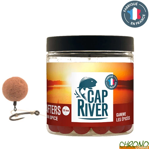 Bouillettes Equilibrées Cap River Indian Spice 18mm 100g 1 Bouillettes Equilibrées Cap River Indian Spice 18mm 100g