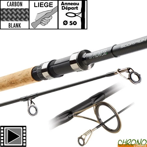 Canne Prowess Scorpium Full Cork 50mm 12' 3lbs 1 Canne Prowess Scorpium Full Cork 50mm 12' 3lbs