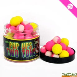 Pop Ups Pro Elite Baits Fluoro Two Tone Banana & Strawberry 14/20mm 200ml