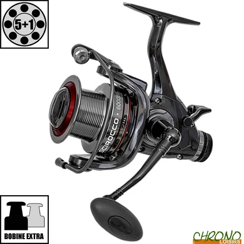 Moulinet Carp Zoom Débrayable Scirocco 6000BBC 1 Moulinet Carp Zoom Débrayable Scirocco 6000BBC