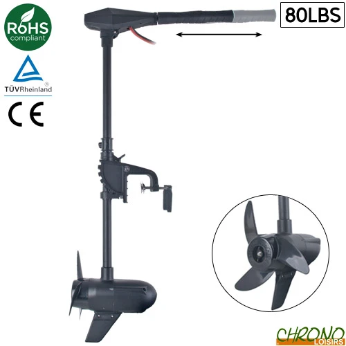 Moteur Electrique Carp Design Estart+ Brushless 80lbs 12V 1 Moteur Electrique Carp Design Estart+ Brushless 80lbs 12V