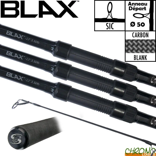 Canne Carp Spirit Blax 50mm 12' 3.5lbs (les 3) 1 Canne Carp Spirit Blax 50mm 12' 3.5lbs (les 3)